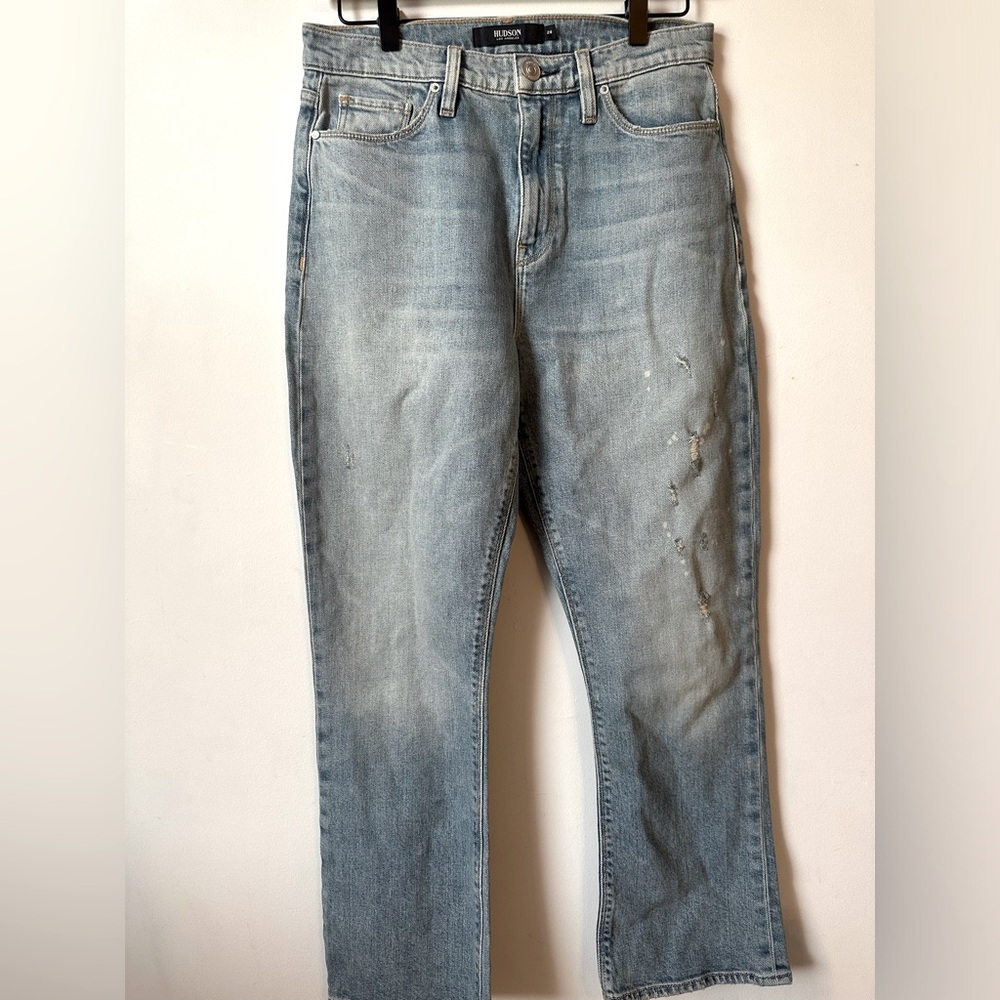 Hudson bootcut high rise jeans